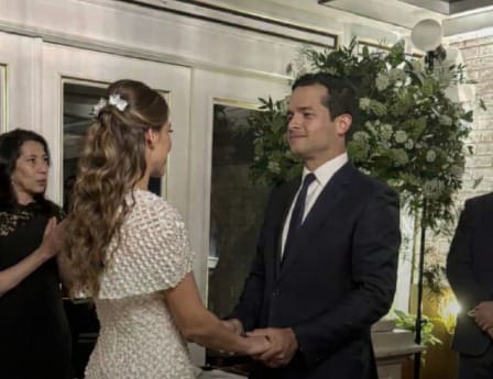 ¡El amor ganó! Omar Fernández y Alexia Rubio llegan al altar 