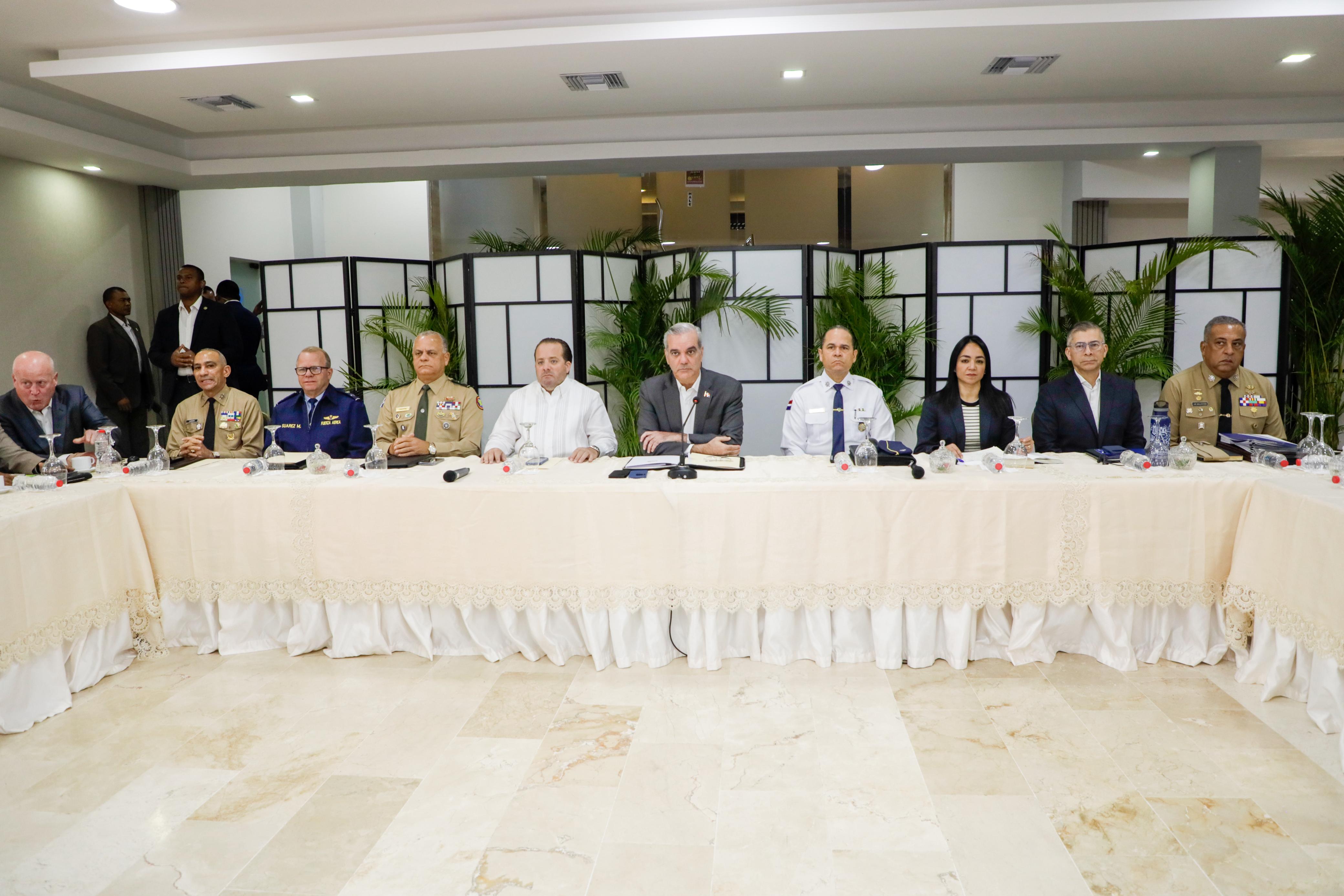 Presidente Abinader encabeza reunión de seguimiento al Plan de Seguridad Ciudadana