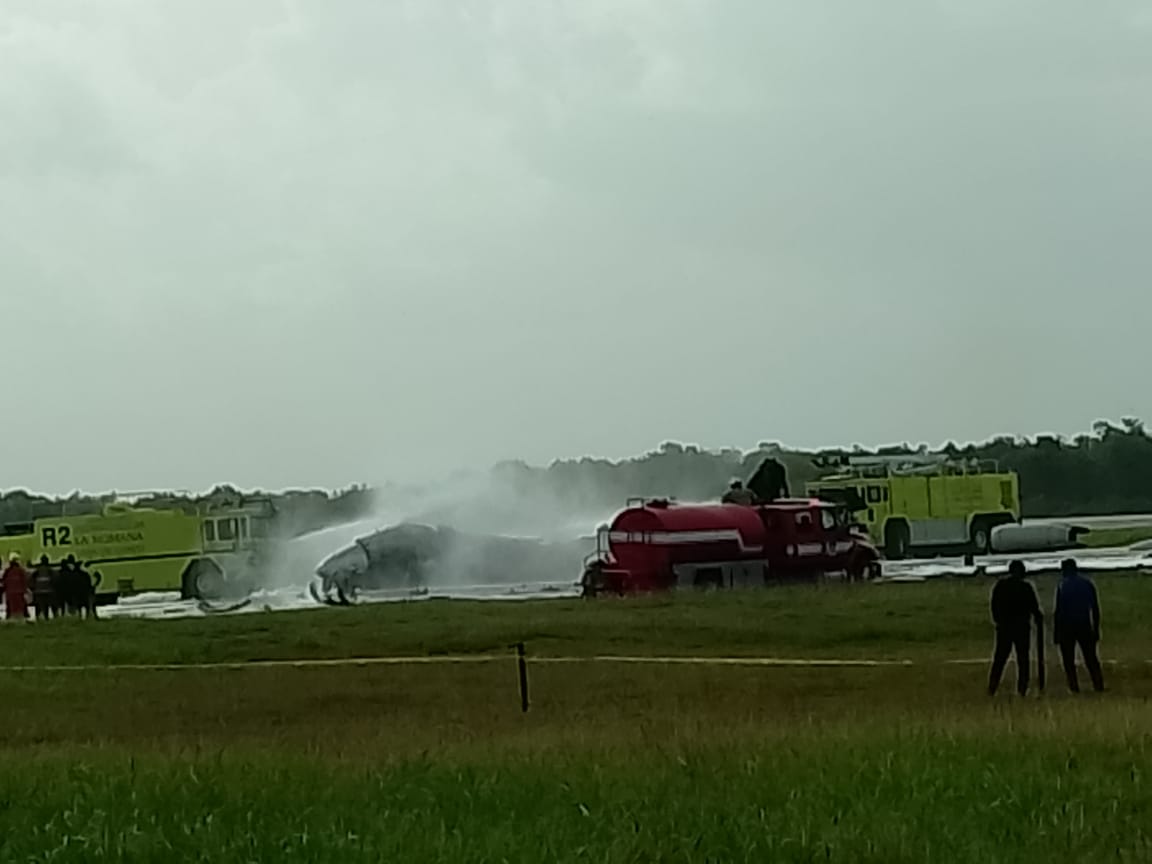 IDAC y CIAA investigan accidente de aeronave en La Romana