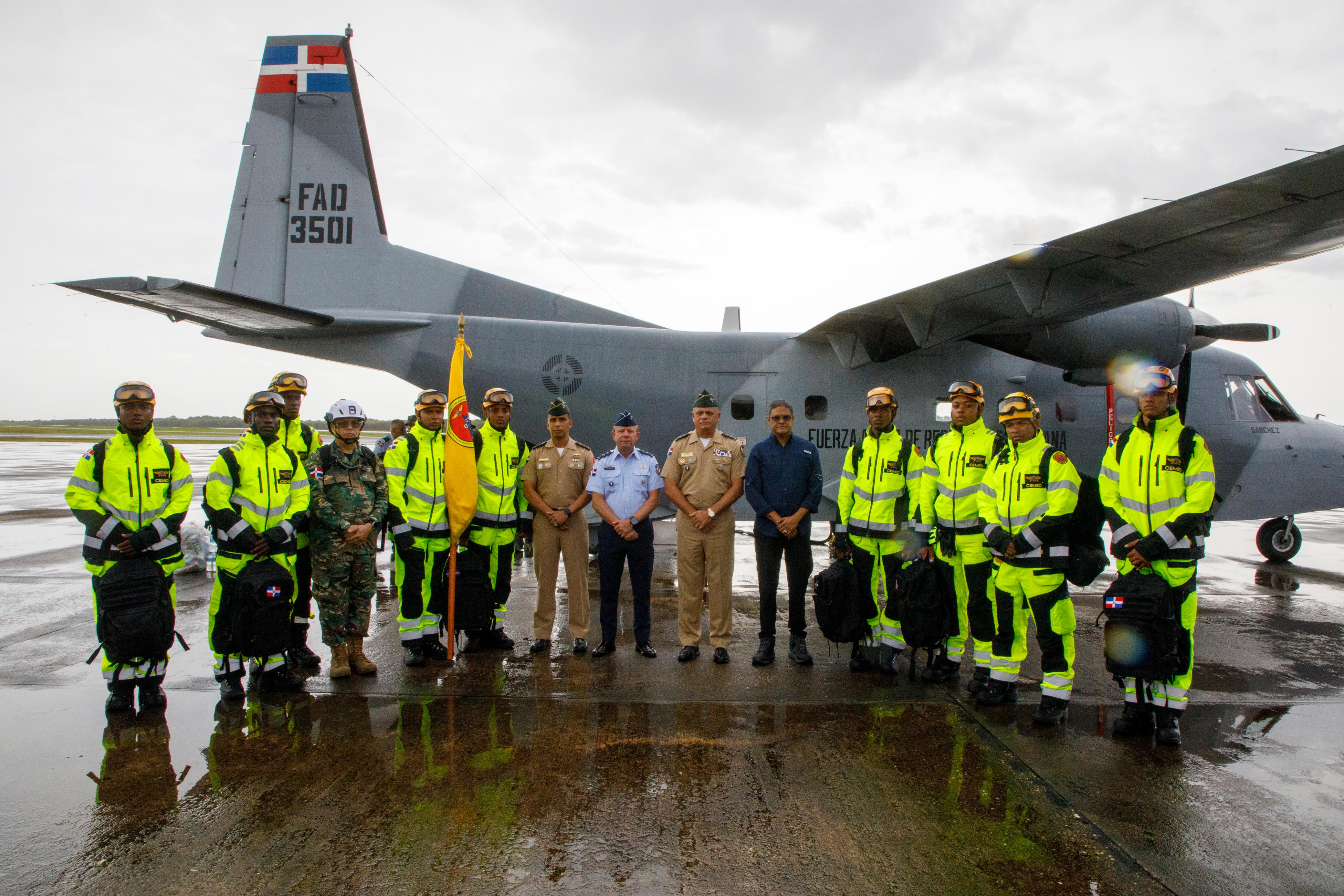RD despliega equipo de las Fuerzas Armadas hacia Venezuela como parte de la Operación Quisqueya Solidaria 2026