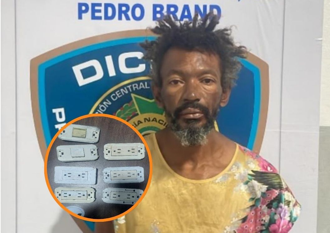 PN captura a “Johnny Santos”, presunto autor de robo en parroquia de La Guáyiga