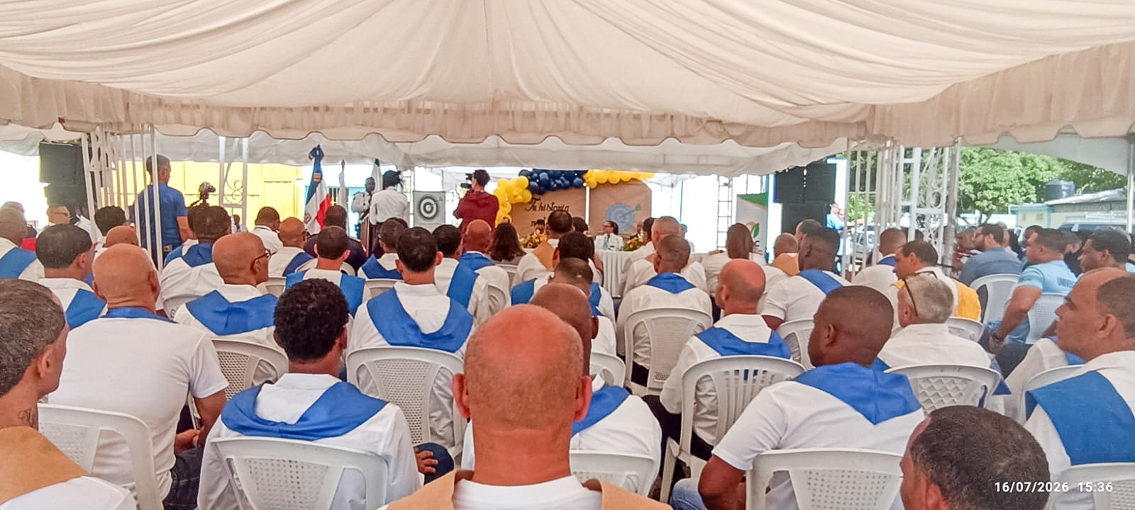 CCR-VIII Rafey Hombres gradúa a 170 internos 