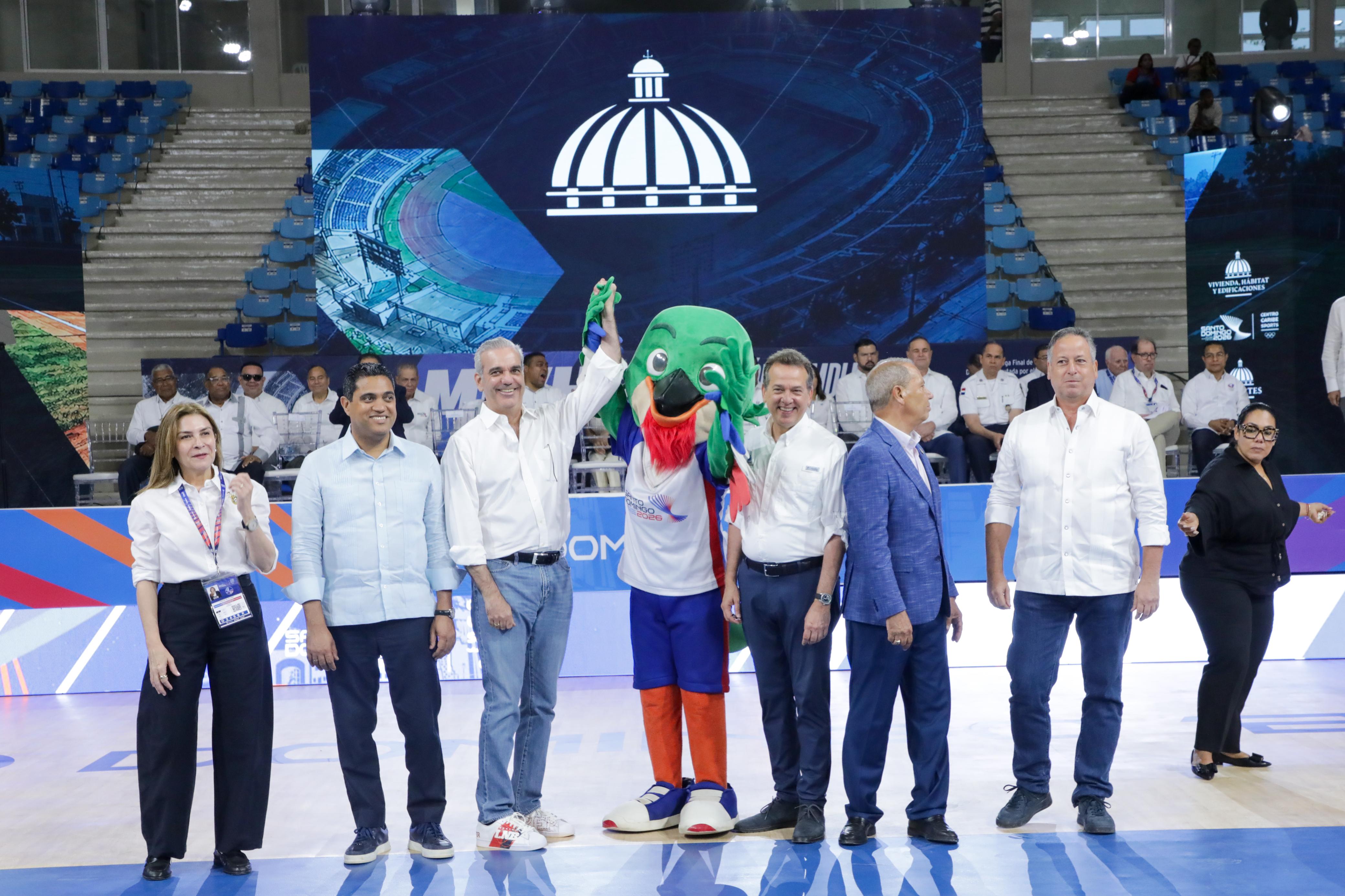 Presidente Abinader inaugura pabellones de voleibol y taekwondo previo a inicio de XXV Juegos Centroamericanos 