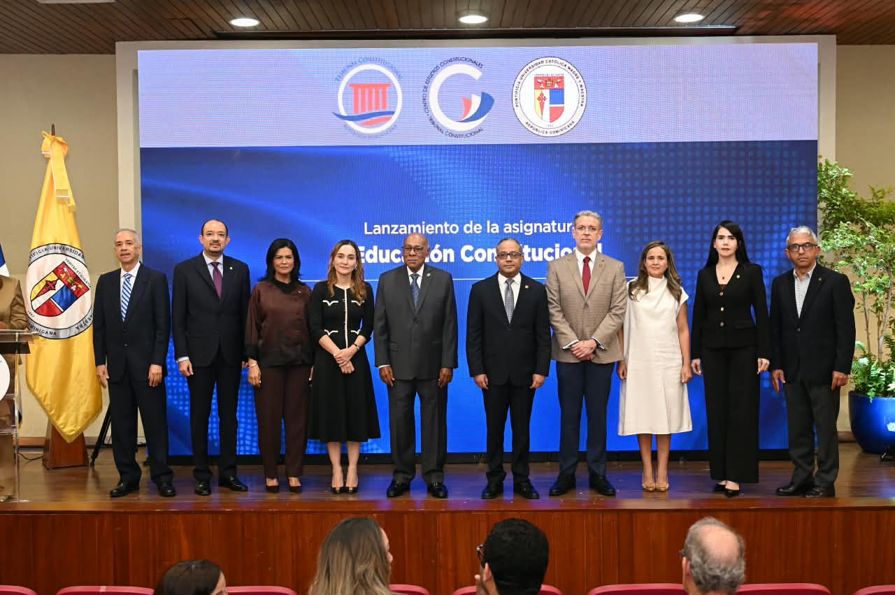 TC formaliza incorporación de la «Educación Constitucional» en la PUCMM