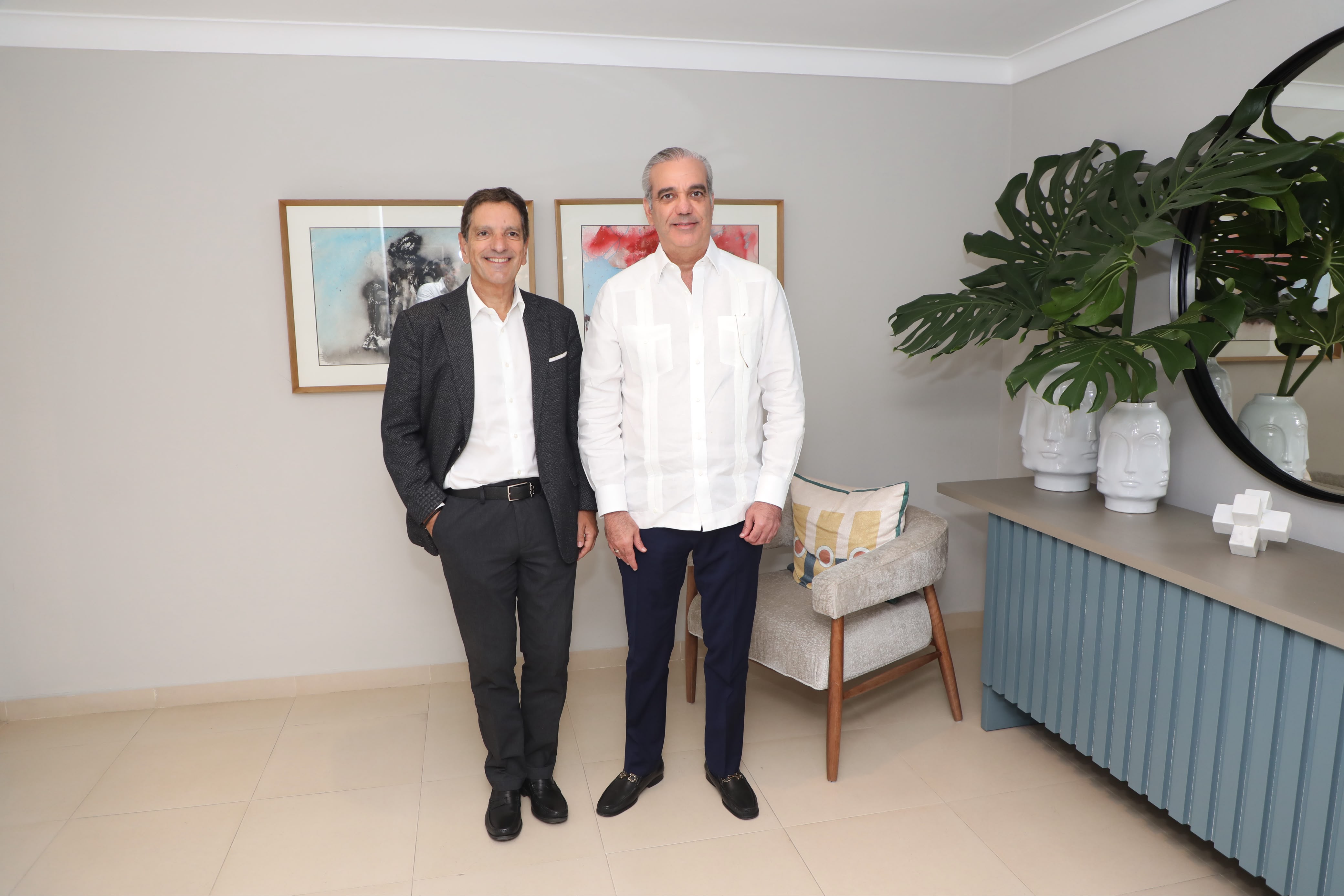 Presidente de Google Cloud para América Latina realiza visita de cortesía al Presidente de RD