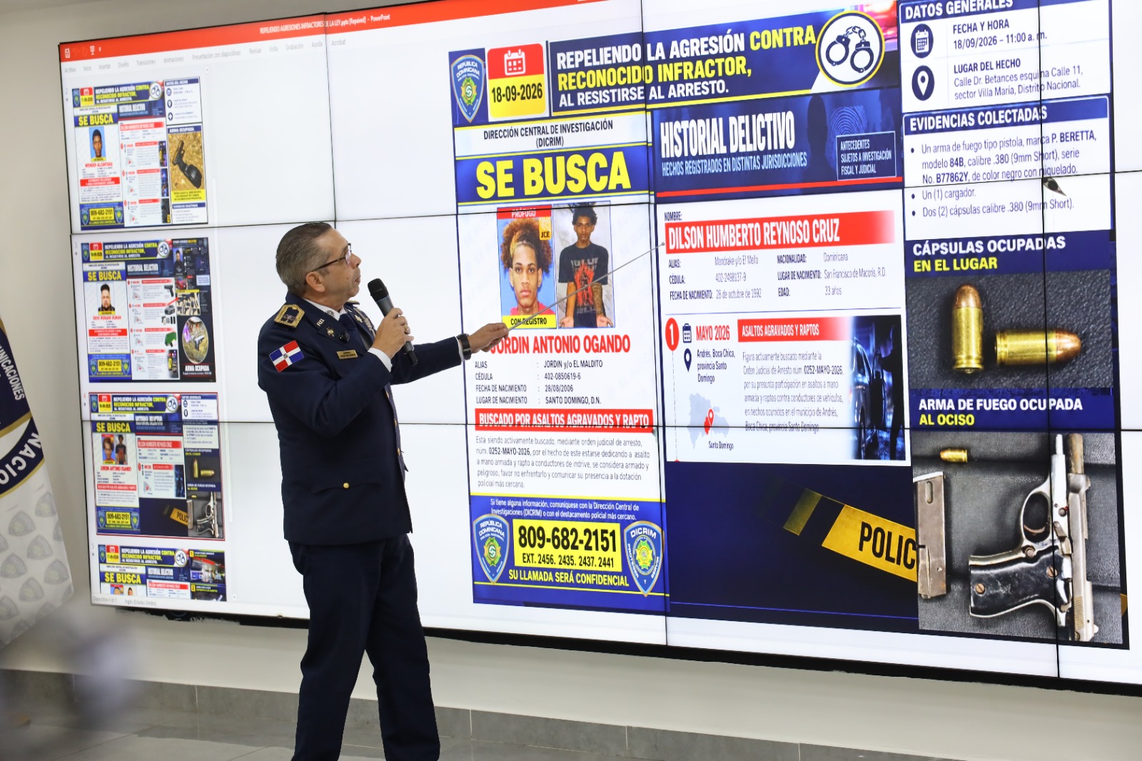 PN abate 4 presuntos delincuentes; dos estaban vinculados a caso Doddy Glow en Boca Chica