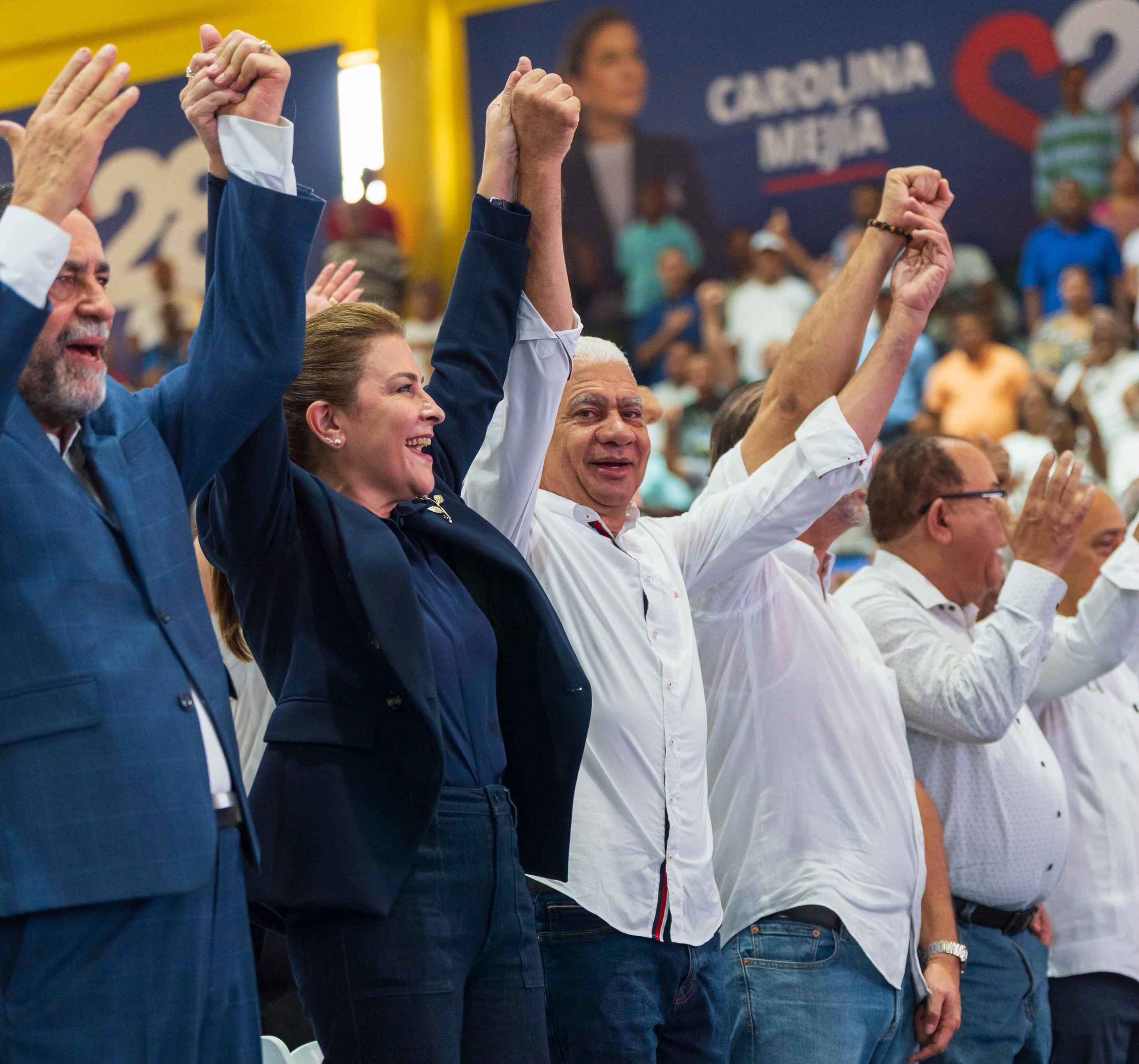Carolina suma el peso político y estructura de Eligio Jáquez a su proyecto presidencial