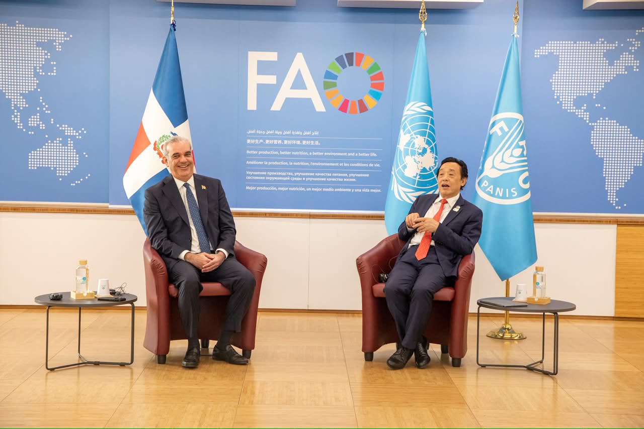 FAO otorgará Medalla Agrícola al presidente Abinader por sus aportes a la seguridad alimentaria